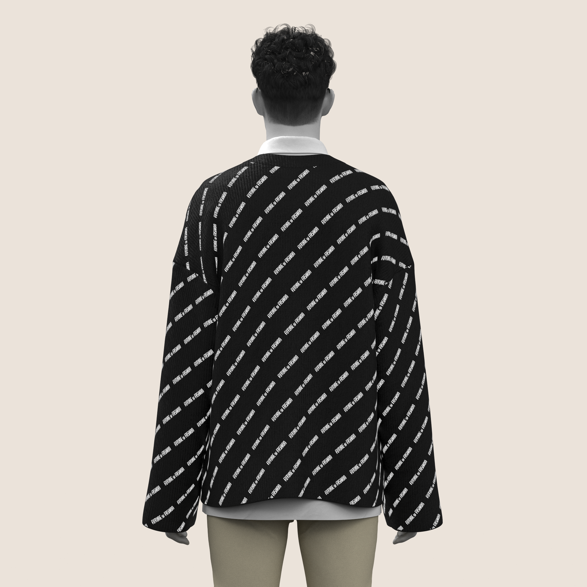 Cashmere Sweater V1 - Black